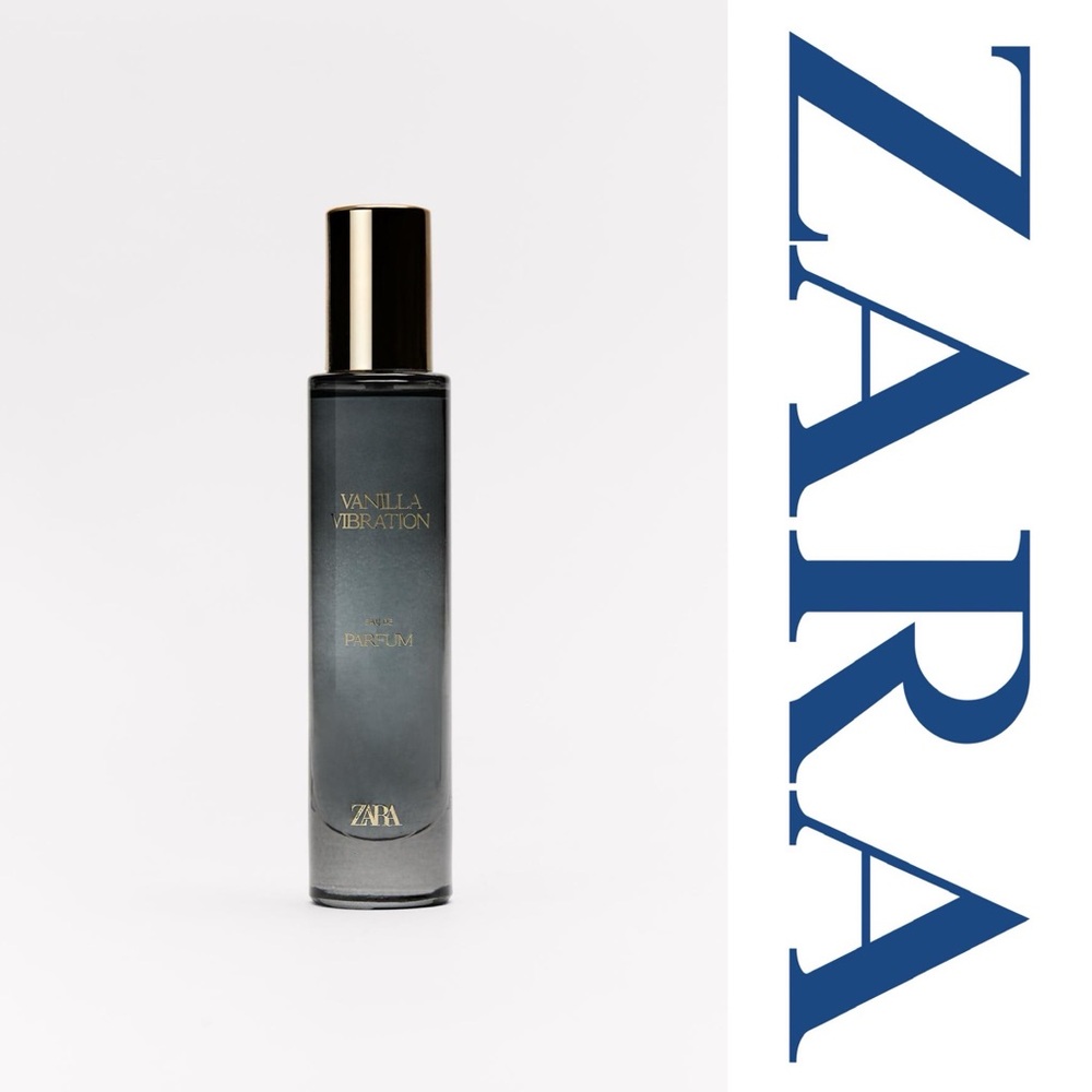 Zara Vanilla Vibration Perfume in Black and Gold